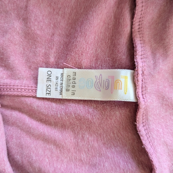 LuLaRoe pink leggings, one size - Picture 8 of 8